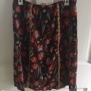 Babystyle Silk Maternity Skirt, M